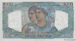 1000 Francs MINERVE ET HERCULE FRANCE  1950 F.41.33