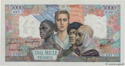 5000 Francs EMPIRE FRANÇAIS FRANCE  1945 F.47.32 pr.SPL