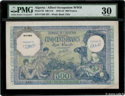 500 Francs ALGÉRIE  1944 P.093 pr.TTB