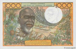 1000 Francs WEST AFRICAN STATES  1977 P.603Hn AU