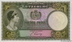 50 Francs Numéro spécial LUXEMBURG  1944 P.46a fST+