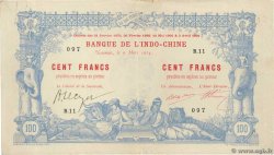 100 Francs NOUVELLE CALÉDONIE  1914 P.17 TTB