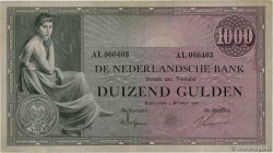 1000 Gulden NETHERLANDS  1926 P.048 VF