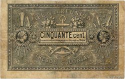 50 Centimes REUNION INSEL  1879 P.08 S