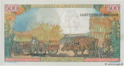 10 NF sur 500 Francs Pointe à Pitre SAINT PIERRE E MIQUELON  1964 P.33 FDC