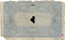 100 Francs type 1862 - Bleu à indices Noirs FRANKREICH  1872 F.A39.08 GE