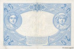 20 Francs BLEU FRANCE  1906 F.10.01 TTB