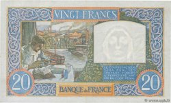 20 Francs TRAVAIL ET SCIENCE FRANCIA  1940 F.12.06 q.SPL