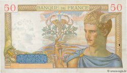 50 Francs CÉRÈS Numéro spécial FRANCIA  1937 F.17.37 BB