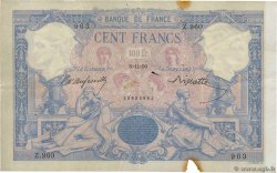 100 Francs BLEU ET ROSE FRANCE  1890 F.21.03
