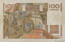 100 Francs JEUNE PAYSAN filigrane inversé FRANCE  1952 F.28bis.02 XF