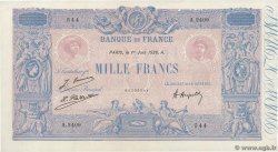 1000 Francs BLEU ET ROSE FRANCE  1926 F.36.42