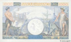 1000 Francs COMMERCE ET INDUSTRIE FRANCE  1940 F.39.01 AU