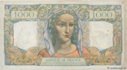 1000 Francs MINERVE ET HERCULE Petit numéro FRANKREICH  1945 F.41.01 SS