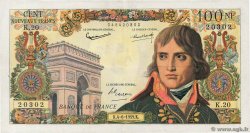 100 Nouveaux Francs BONAPARTE FRANCIA  1959 F.59.02 MBC+