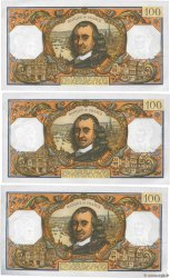 100 Francs CORNEILLE Consécutifs FRANCE  1969 F.65.27 SPL