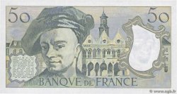 50 Francs QUENTIN DE LA TOUR Petit numéro FRANCE  1987 F.67.13A47 pr.NEUF