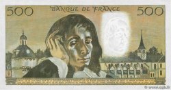 500 Francs PASCAL FRANCE  1972 F.71.08 AU