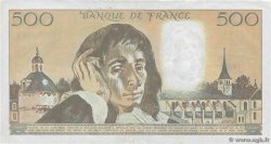 500 Francs PASCAL FRANKREICH  1993 F.71.52 SS