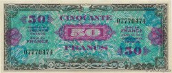 50 Francs DRAPEAU FRANKREICH  1944 VF.19.01 fST