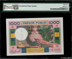 1000 Francs  AFARS AND ISSAS  1974 P.32 AU+