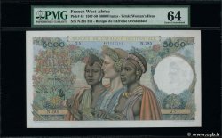 5000 Francs AFRIQUE OCCIDENTALE FRANÇAISE (1895-1958)  1950 P.43 pr.NEUF