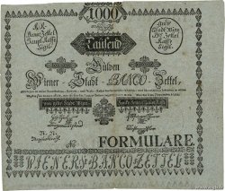 1000 Gulden FORMULAR AUSTRIA  1784 P.A021b BB