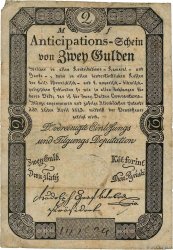 2 Gulden AUSTRIA  1813 P.A050a MB