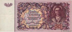 50 Schilling AUSTRIA  1951 P.130 BB