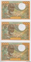 1000 Francs Consécutifs WEST AFRIKANISCHE STAATEN  1977 P.603Hn fST