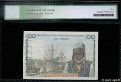100 Francs Spécimen EQUATORIAL AFRICAN STATES (FRENCH)  1961 P.01s
 AU