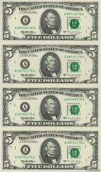 5 Dollars VEREINIGTE STAATEN VON AMERIKA Boston 1995 P.498pl ST