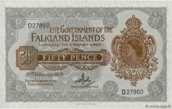 50 Pence ISLAS MALVINAS  1974 P.10b SC+
