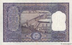 100 Rupees INDIA  1957 P.044 XF