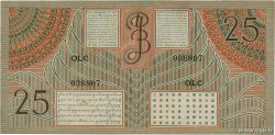 25 Gulden NIEDERLÄNDISCH-INDIEN  1946 P.091 VZ