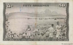 50 Shillings KENYA  1967 P.04c TTB