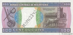 100 Ouguiya Spécimen MAURITANIA  2001 P.04js FDC