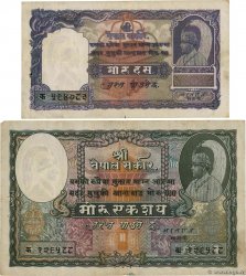 10 et 100 Mohru NEPAL  1948 P.03b et P.04b F