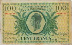100 Francs REUNION INSEL  1944 P.39b S