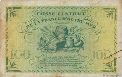 100 Francs ISOLA RIUNIONE  1944 P.39b MB