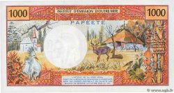 1000 Francs TAHITI Papeete 1985 P.27d ST