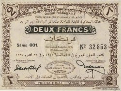2 Francs TUNISIA  1918 P.44