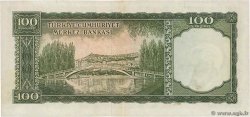 100 Lira TURKEY  1962 P.176a AU