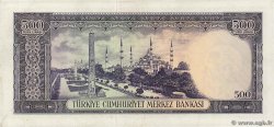 500 Lira TURKEY  1968 P.183 XF+