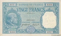 20 Francs BAYARD FRANCE  1916 F.11.01 TTB+