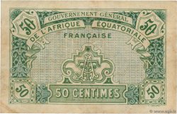 50 Centimes AFRIQUE ÉQUATORIALE FRANÇAISE  1917 P.01b BB