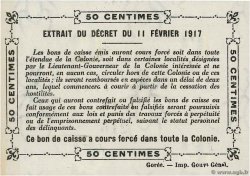 0,50 Franc SÉNÉGAL  1917 P.01b pr.NEUF