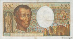 200 Francs MONTESQUIEU Fauté FRANCE  1985 F.70.05 TTB