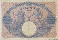 50 Francs BLEU ET ROSE FRANCIA  1897 F.14.09 MBC