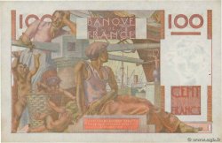 100 Francs JEUNE PAYSAN filigrane inversé FRANCE  1953 F.28bis.03 AU-